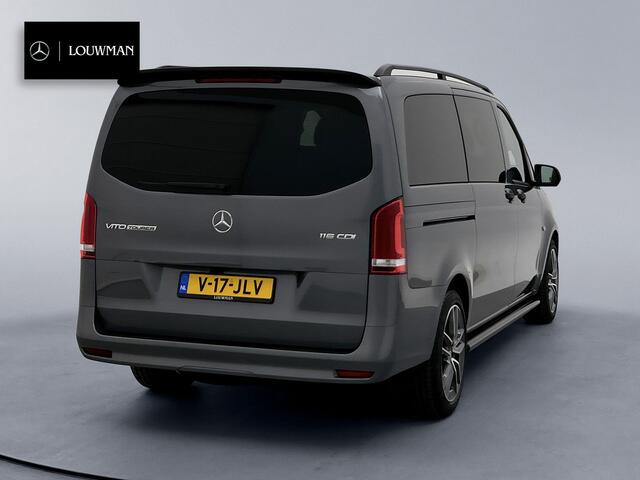 Mercedes-Benz VITO 116 CDI Lang *Edition* Dubbele Cabine 24 Maanden Certified Garantie Spoilerpakket LED Apple Carplay/Android Auto Navigatie Achteruitrijcamera Cruise Control Dubbele Schuifdeur