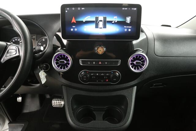 Mercedes-Benz VITO 114 CDI Lang Automaat Camera Carplay LED Leder Airco Cruise Trekhaak PDC 19"LMV