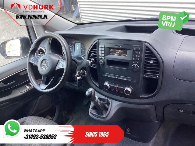 Mercedes-Benz VITO 116 CDI L3 XL EXPORT ONLY 2xSchuifdeur/ Standkachel/ Stoelverw./ Cruise/ Airco/ Trekhaak