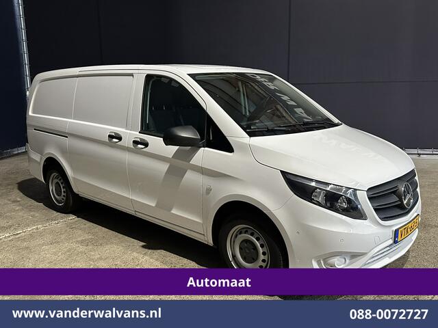 Mercedes-Benz VITO 116 CDI 164pk 9G-Tronic Automaat L2H1 Euro6 Airco | Camera | Apple Carplay | Android Auto Cruisecontrol, 2500kg Trekhaak, Parkeersensoren, Bijrijdersbank