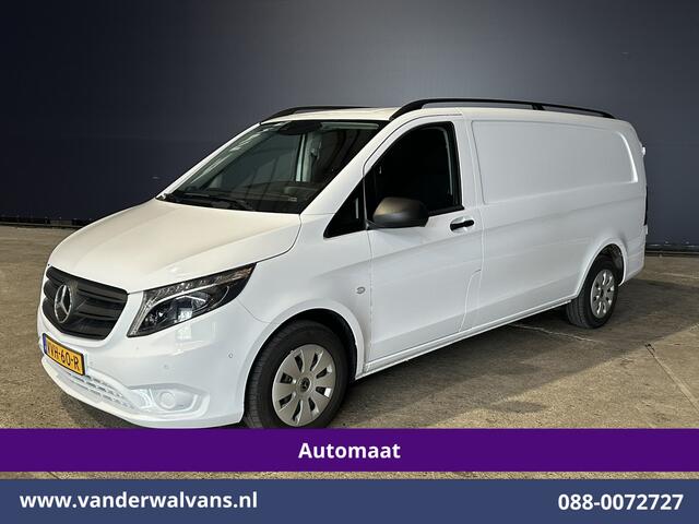 Mercedes-Benz VITO 116 CDI 164pk 9G-Tronic Automaat L3H1 Euro6 Airco | Camera | LED | Apple Carplay | 2500kg Trekhaak Android Auto, Cruisecontrol, Parkeersensoren, Bijrijdersbank