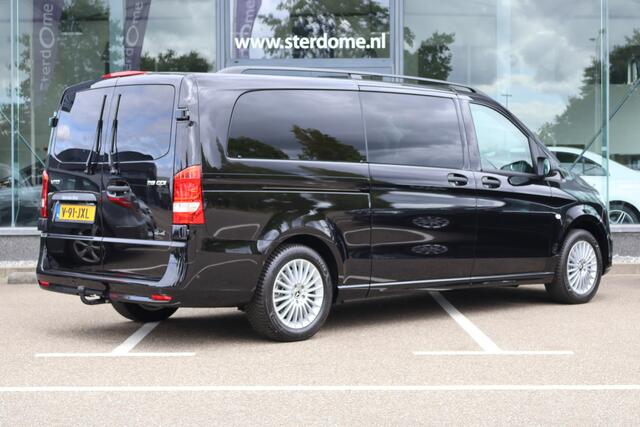 Mercedes-Benz VITO 119 CDI L3 Sportpakket l Dubbel Cabine l 4 x 4 l AIRMATIC l 360 gr Camera l 2,5t AHW | DISTRONIC | gewicht l MBUX l LEDER l Stoelverwarming l 2 x Schuifdeuren l Luchtvering l Luxe Lederen interieur l Geen BPM l