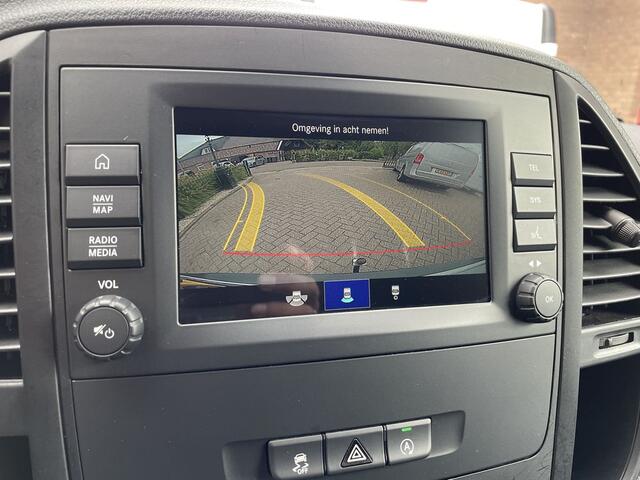 Mercedes-Benz VITO 116 CDI 164pk E6 Lang BPM Vrij! Lease ¤352 p/m, Airco, Navi+Camera, Trekhaak, PDC V+A, Bedrijfsinrichting, Onderhoudshistorie aanwezig