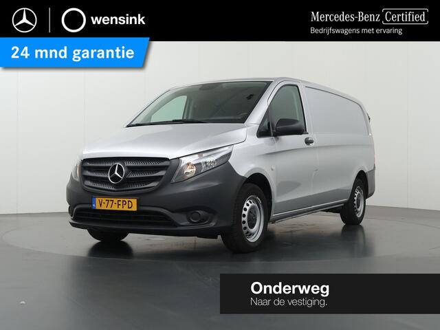 Mercedes-Benz VITO 114 CDI | Aut. | Lang L2 | Airco | Achterdeuren | 3-zits | Carplay | Parkeercamera | Cruise Control | Certified