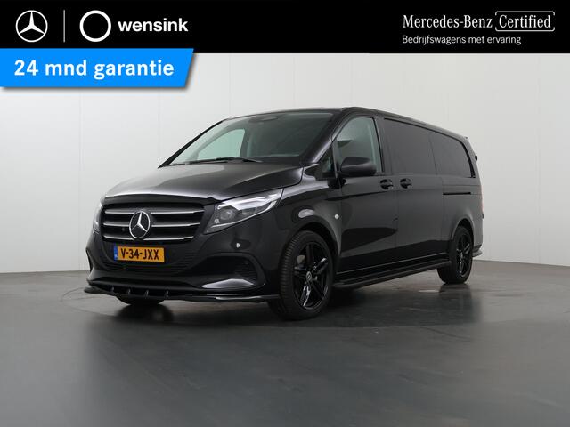 Mercedes-Benz VITO 116 CDI Aut. | L3 XL | Pro | EDITION | 19" Velgen | Spoilerpakket | Treeplanken | Automaat | Parkeercamera | Distronic Plus | Trekhaak 2500Kg | Dubbele schuifdeuren | Stoelverwarming | Certified