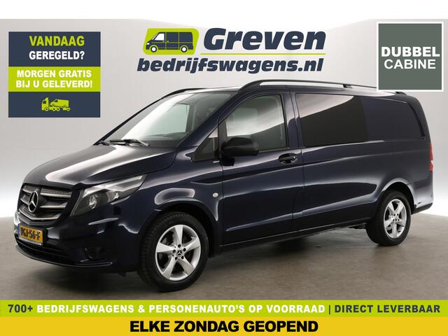 Mercedes-Benz VITO 114 CDI Lang | Automaat | DC | 5-Zits | Airco | Camera | Cruise | Carplay | PDC | Trekhaak | 17"LMV