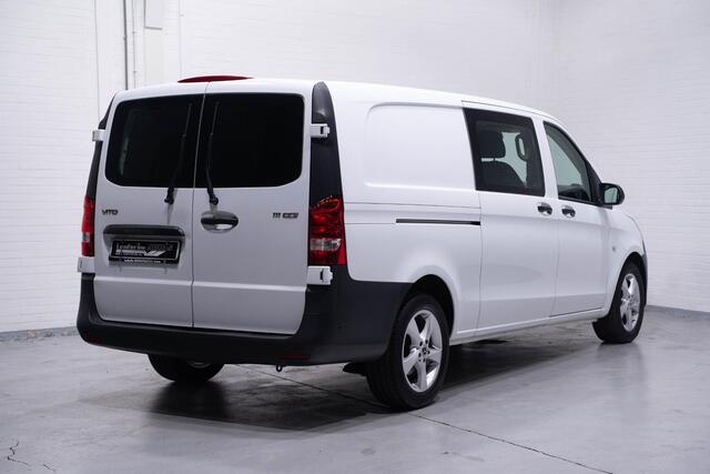 Mercedes-Benz VITO 111 CDI 114 pk Dubbel Cabine XL Airco, 17" LMV Slechts 38dkm, PDC V+A, NAP, 5-Zits