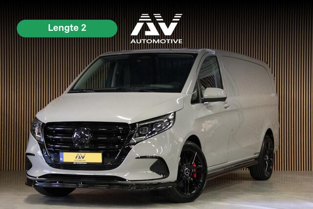 Mercedes-Benz VITO 116 CDI L2 | Multibeam LED | CarPlay | Camera | Dodehoek | MF Stuur | DAB | 3-Zitter | Lederen bekleding