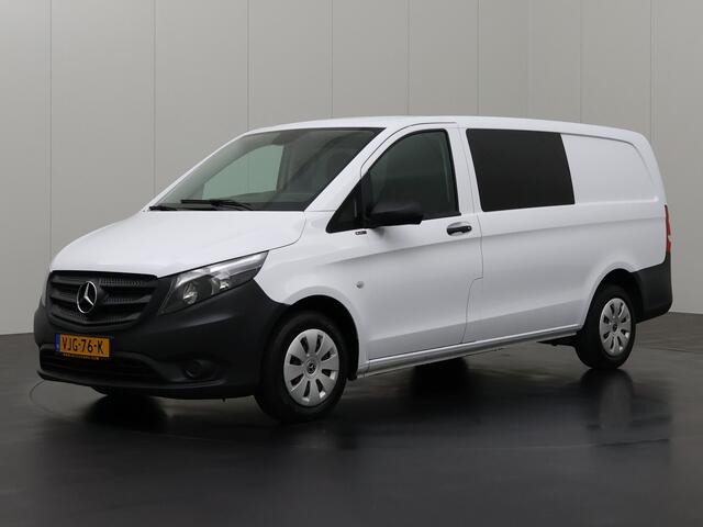 Mercedes-Benz VITO Lang Dubbele Cabine Comfort | Airco | Cruise | Trekhaak | Privacy Glass