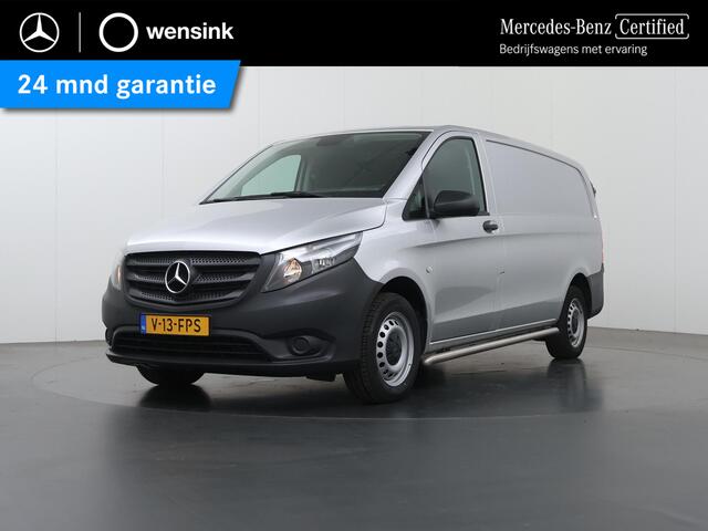 Mercedes-Benz VITO 114 CDI | Lang L2 | Aut. | Parkeercamera | Apple/Android Carplay| Achterdeuren 180 Graden | Airco | Cruise Control | Sidebars | 3-zits | Certified