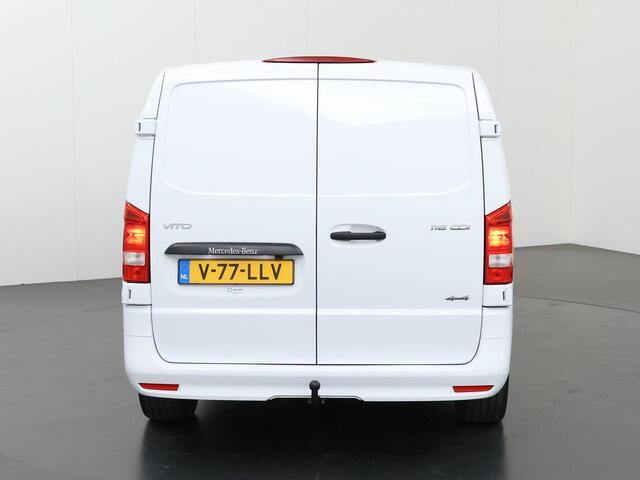 Mercedes-Benz VITO 116 CDI | DUBBEL CABINE | L3 XL | AUT. | 4X4 AANDRIJVING | ACHTERUITRIJCAMERA | STOELVERWARMING | STANDKACHEL | 19" WIELEN | CARPLAY ANDROID AUTO | KUNST LEDER BEKLEDING | ACHTERDEUREN | TREKHAAK
