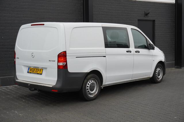 Mercedes-Benz VITO 110 CDI Lang Dubbel cabine EURO 6 - A/C climate - Cruise - Camera - ¤14.900,- Excl.