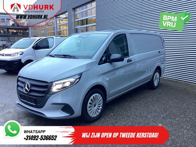 Mercedes-Benz VITO 116 CDI Aut. L2 BPM VRIJ! LED/ Stoelverw./ 270Gr.Deuren/ Camera/ Cruise/ PDC/ Trekhaak