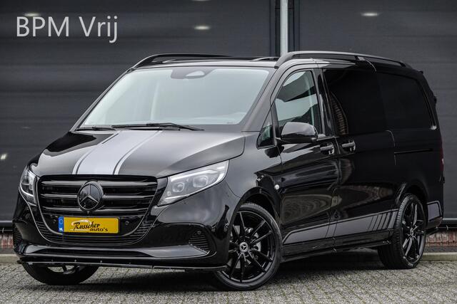 Mercedes-Benz VITO 119Cdi 190Pk 9G-Tronic Aut. | Dubbele Cabine | Mixto Select Sport | Lang | 360° Camera | 2xSchuifdeur | 20'' | Obsidian Black