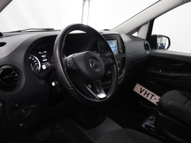 Mercedes-Benz VITO 116 CDI | Aut. | L2 Lang | Adaptieve Cruise Control | LED Koplampen | Climate Controle | LM Velgen | Trekhaak | 2-zits | Achterklep | Bluetooth | Parkeercamera | Certified