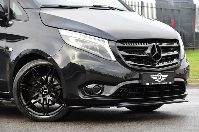 Mercedes-Benz VITO 114 CDI L2 Black Edition Camera, Cruise, Carplay, LED, 190pk, Automaat, Multimedia, Uniek!