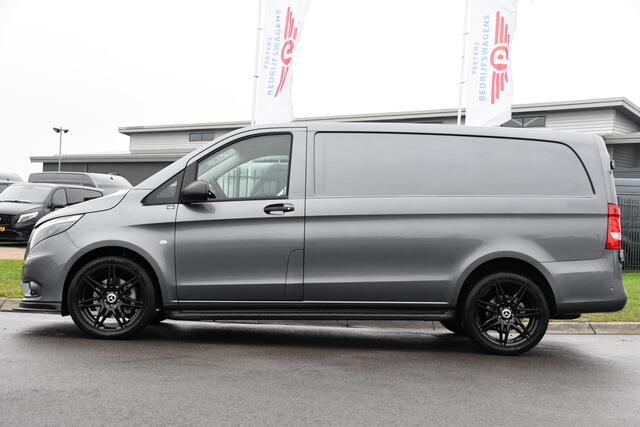 Mercedes-Benz VITO 119 CDI L2 AMG Edition Camera, Cruise, Carplay, 190pk, Leder, Stoelverwarming, LED, Automaat, Luxe, Multimedia, Uniek!