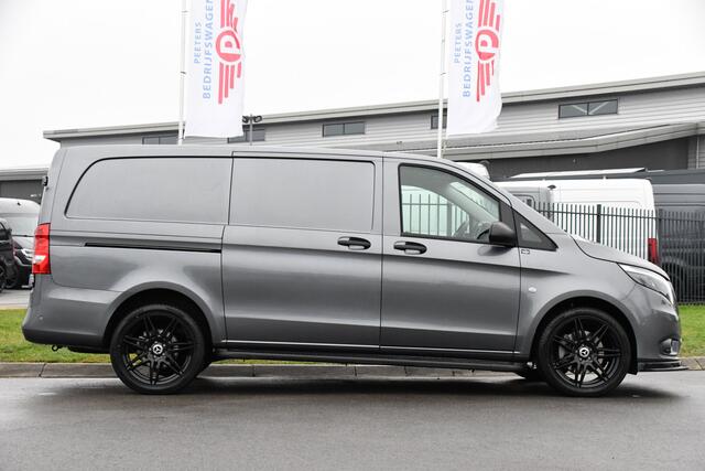 Mercedes-Benz VITO 119 CDI L2 AMG Edition Camera, Cruise, Carplay, 190pk, Leder, Stoelverwarming, LED, Automaat, Luxe, Multimedia, Uniek!