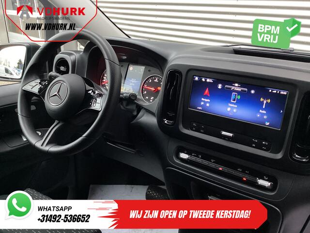 Mercedes-Benz VITO 116 CDI Aut. L2 BPM VRIJ! LED/ Carplay/ 270Gr.Deuren/ Stoelverw./ Navi/ Camera/ Cruise/ PDC/ Trekhaak