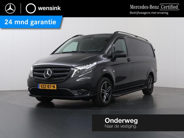 Mercedes-Benz VITO 116 CDI | Aut. | L2 Lang | Parkeercamera | Climate Control | 2-zits | Trekhaak | Sidebars | LM Velgen | LED Koplampen | Stoelverwarming | Cruise Control | Certified