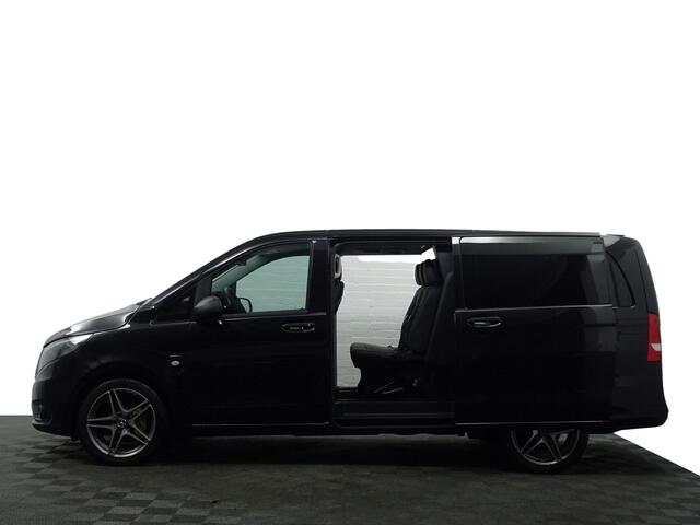 Mercedes-Benz VITO 114 CDI Lang AMG Night Edition Aut- Dubbele Cabine, 6 pers, Design Leder, 2x Schuifdeur, Park Assist, Dynamic Select