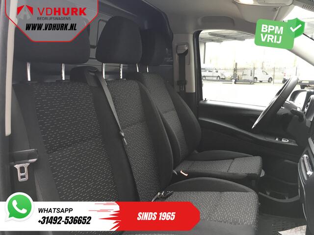 Mercedes-Benz VITO 116 CDI Aut. L3 LED/ Carplay/ 270Gr.Deuren./ Stoelverw/ Camera/ PDC V+A/ Trekhaak/ Navi/ Cruise