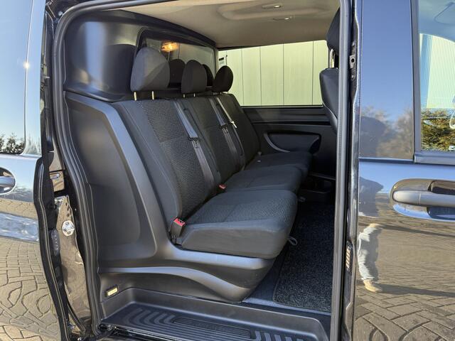 Mercedes-Benz VITO 114 CDI AUT / DUBBELE CABINE / L2H1 / 1e EIG. / ECC / CRUISE / CAMERA / LED / TREKHAAK / ACHTERKLEP