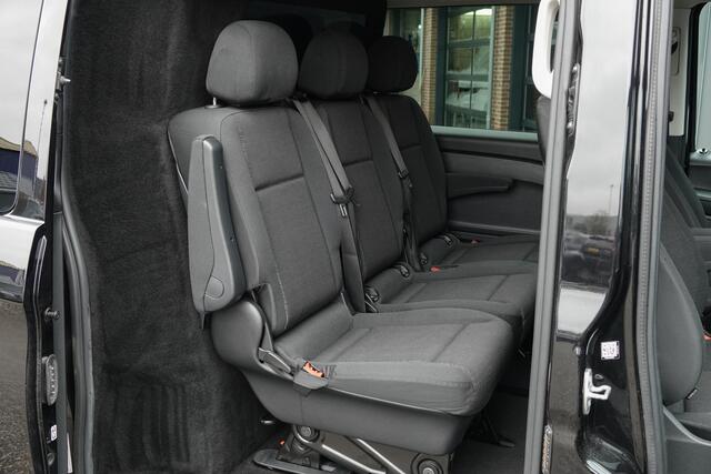 Mercedes-Benz VITO 116Cdi 163Pk 9G-Tronic Aut. | Dubbele Cabine | 5-Persoons | Tourer | Lang | Achteruitrijcamera | Trekhaak | 19''