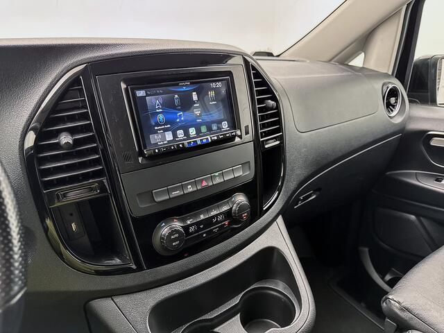Mercedes-Benz VITO 116 CDI Lang DC Leder Dubbele cabine Stoelverwarming Dubbele schuifdeur Led Navigatie Carplay Camera