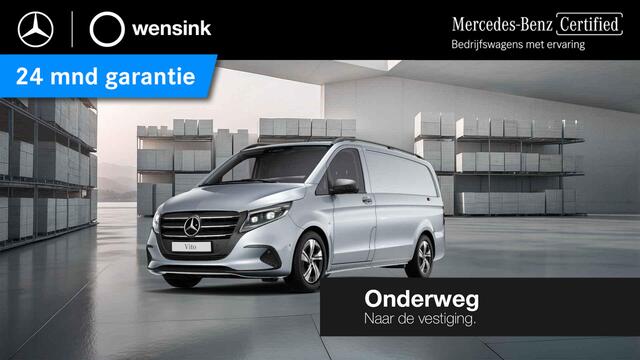 Mercedes-Benz VITO 116 CDI | Aut. | Lang L2 | Select | Trekhaak | 270° Deuren | MBUX | Led koplampen | 3-zits | Apple Carplay \ Android Auto | Certified