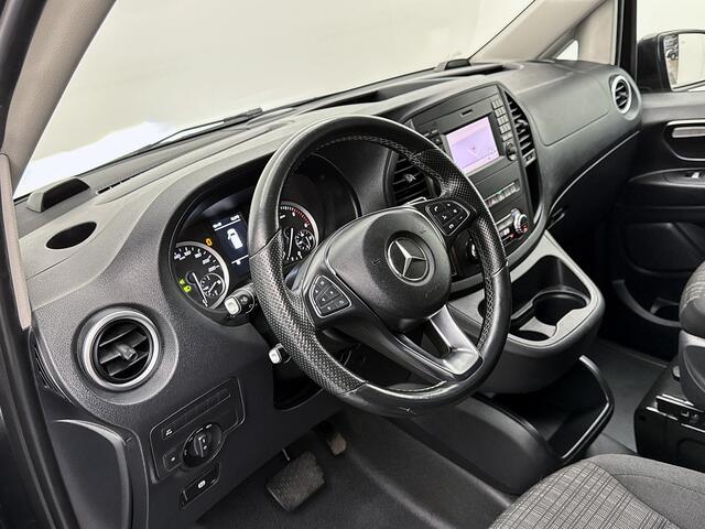 Mercedes-Benz VITO 114 CDI Lang DC Led Stoelverwarming Dubbele cabine Trekhaak Dubbele schuifdeur 5 zitplaatsen Euro 6 Climate control