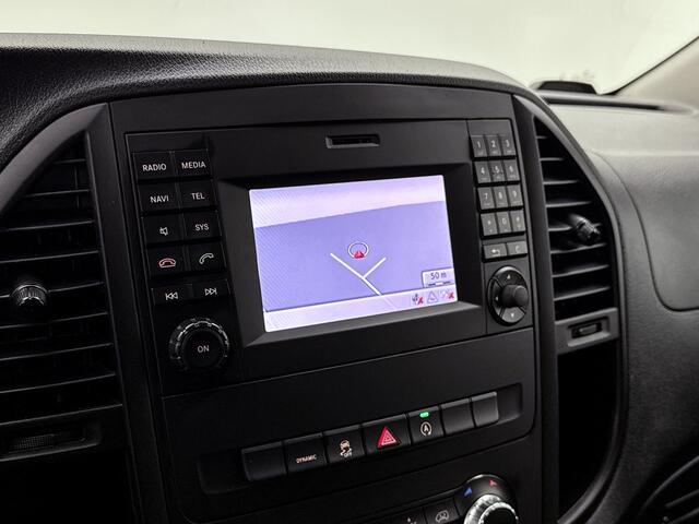Mercedes-Benz VITO 114 CDI Lang DC Led Stoelverwarming Dubbele cabine Trekhaak Dubbele schuifdeur 5 zitplaatsen Euro 6 Climate control