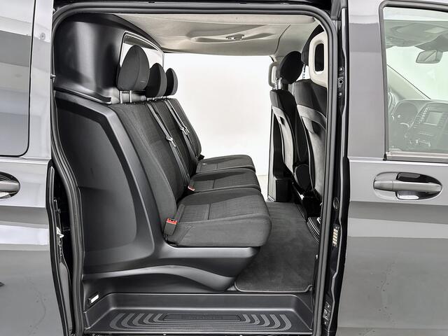 Mercedes-Benz VITO 114 CDI Lang DC Led Stoelverwarming Dubbele cabine Trekhaak Dubbele schuifdeur 5 zitplaatsen Euro 6 Climate control