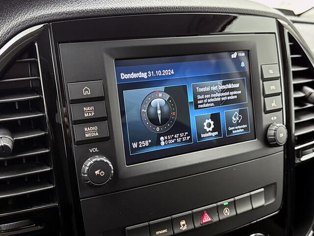 Mercedes-Benz VITO 114 CDI DC Extra Lang Dubbele Cabine Led koplampen Trekhaak Apple Carplay/Android Auto Betimmering Cruise Control