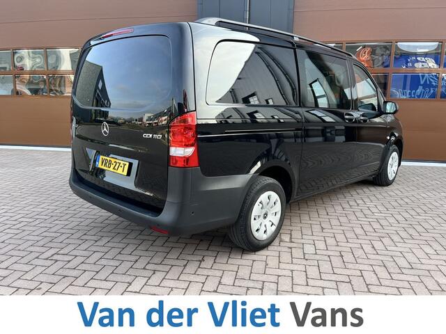 Mercedes-Benz VITO 110 CDI 102pk E6 Lang DC 5p Comfort Lease ¤431 p/m, Airco Clima, Carplay, PDC V+A, Onderhoudshistorie aanwezig
