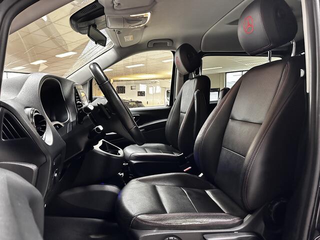 Mercedes-Benz VITO 114 CDI Extra Lang DC AMG Edition/ Trekhaak/ Automaat!/ LED Koplampen/ Camera/ 19''LMV/ LEDER/ Clima/ Navi/ Cruise/ Bluetooth/ Multi.LEDER.Stuur/ Elek.Pakket/ PDC V+A.