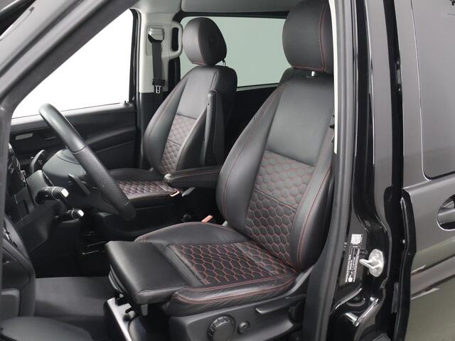 Mercedes-Benz VITO 119 CDI | Aut. | XL L3 | Dubbele Cabine | Climate Control | Lederen Bekleding | Stoelverwarming | Schuifdeur L+R | LM Velgen | Trekhaak 2500 KG. | Certified