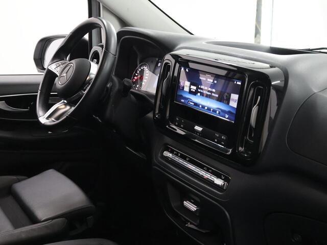 Mercedes-Benz VITO 116 CDI | Aut. | XL L3 | Select | Lederen Stuurwiel | Navigatie | Spiegelpakket | Alarm Klasse 3 | Verwarmde Comfortstoel Bestuurder en Bijrijdersbank | Airco | Dodehoekassistent | Parkeerpakket | Cruisecontrol | Trekhaak 2500kg | Achterdeuren 270 Graden 