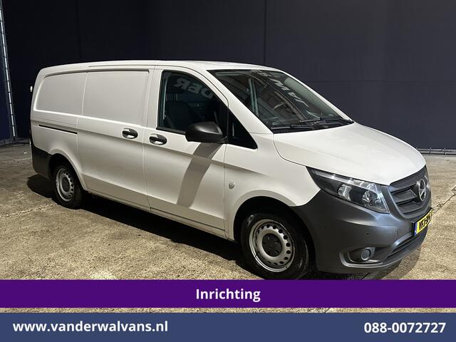 Mercedes-Benz VITO 114 CDI 136pk L2H1 inrichting Euro6 Airco | Camera | Navigatie | Trekhaak Cruisecontrol, Parkeersensoren