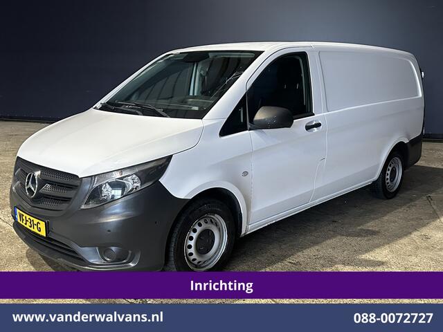 Mercedes-Benz VITO 114 CDI 136pk L2H1 inrichting Euro6 Airco | Camera | Navigatie | Trekhaak Cruisecontrol, Parkeersensoren