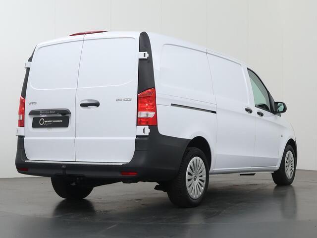 Mercedes-Benz VITO 116 CDI | Aut. | Lang L2 | Pro | Navigatie | Digitale Radio | Achteruitrijcamera | Airco | Cruisecontrol | Dodehoekassistent | Comfort Chauffeursstoel | Bijrijdersbank | 2500kg Trekhaak | Certified |
