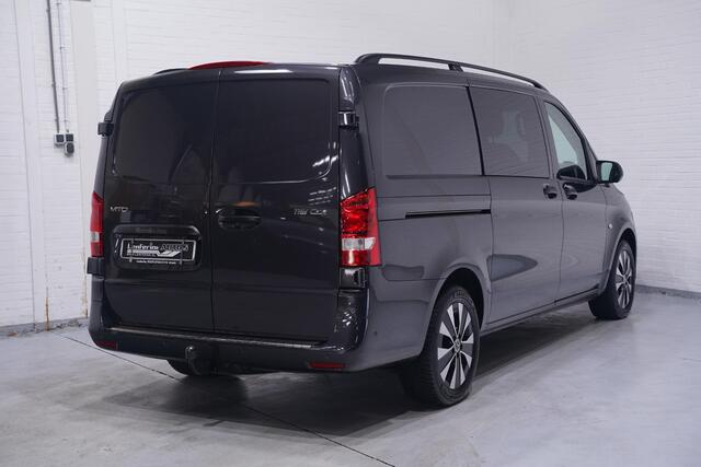 Mercedes-Benz VITO 116 CDI 163 pk Dubbel Cabine Lang 2x Schuifdeur LED Koplampen, Camera achter, Audio 30, PDC V+A, 5-Zits