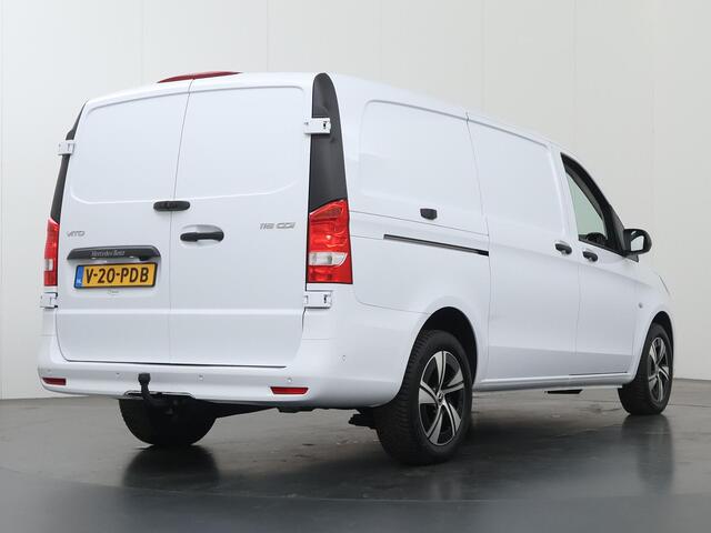 Mercedes-Benz VITO 116 CDI | AUT. | L2 LANG | SELECT | AUTOMAAT | NAVIGATIE | CAMERA | MULTI-BEAM LED | ACHTERDEUREN | STOELVERWARMING | KUNST LEDER | TREKHAAK | LICHTMETALEN WIELEN | 270 DEUREN | CERTIFIED