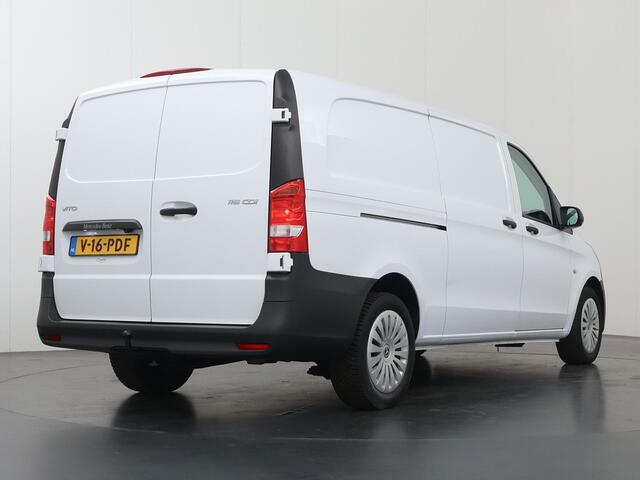 Mercedes-Benz VITO 116 CDI | AUT. | XL L3 | PRO | Navigatie | Digitale Radio | Achteruitrijcamera | Airco | Cruisecontrol | Dodehoekassistent | Comfort Chauffeursstoel | Bijrijdersbank | 2500kg Trekhaak | Certified |