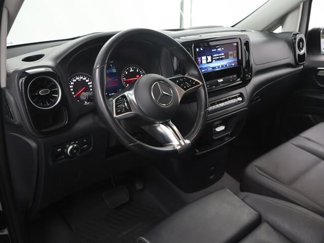 Mercedes-Benz VITO 116 CDI | Aut. | XL L3 | Select | 3 zits | Stoelverwarming | LED koplampen | Vloer en Wand Betimmering | LM Velgen | Cruise Control | Apple Carplay/Android Auto | Trekhaak 2500 KG. AHW | Certified