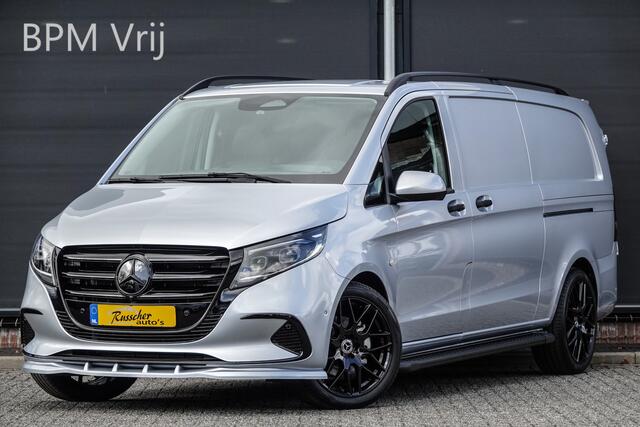 Mercedes-Benz VITO 116Cdi 163Pk 9G-Tronic Aut. | Pro | Extra Lang | Achteruitrijcamera | 2xSchuifdeur | Leder | Spoilerpack | Trekhaak | Treeplanken | 20''