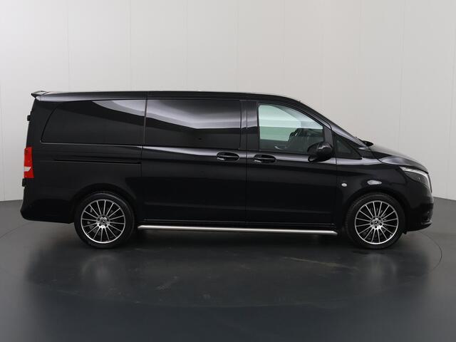 Mercedes-Benz VITO 119 CDI | Aut. | L2 Lang | Dubbele Cabine | LED Koplampen | LM Velgen | Sidebars | Lederen bekleding | Trekhaak | Parkeercamera | Navigatie | Certified