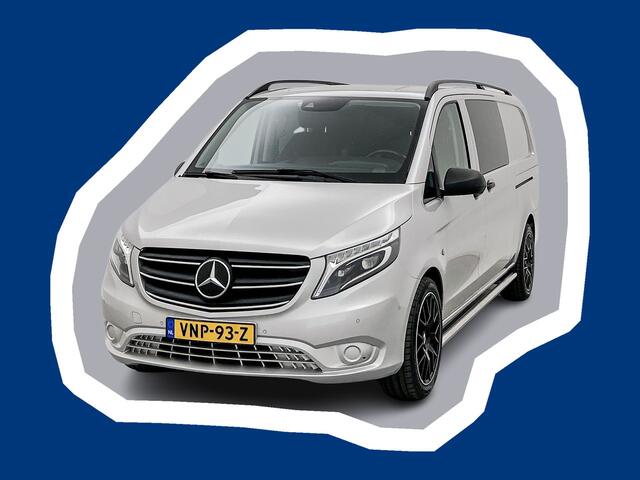 Mercedes-Benz VITO 119 CDI Extra Lang DC Dubbele schuifdeur Led Navigatie Dubbele cabine Stoelverwarming Climate control