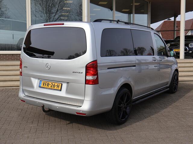 Mercedes-Benz VITO 114 CDI 136 PK AUT. LANG DUBBEL CABINE + LEDER | 19 INCH LMV | TREKHAAK | NAVIGATIE