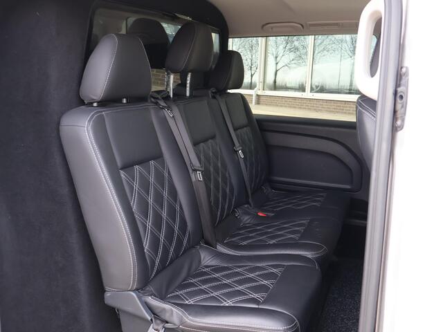 Mercedes-Benz VITO 114 CDI 136 PK AUT. LANG DUBBEL CABINE + LEDER | 19 INCH LMV | TREKHAAK | NAVIGATIE